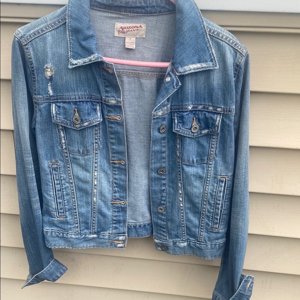 Arizona Jean Company Blue Jean Jacket Classic Style